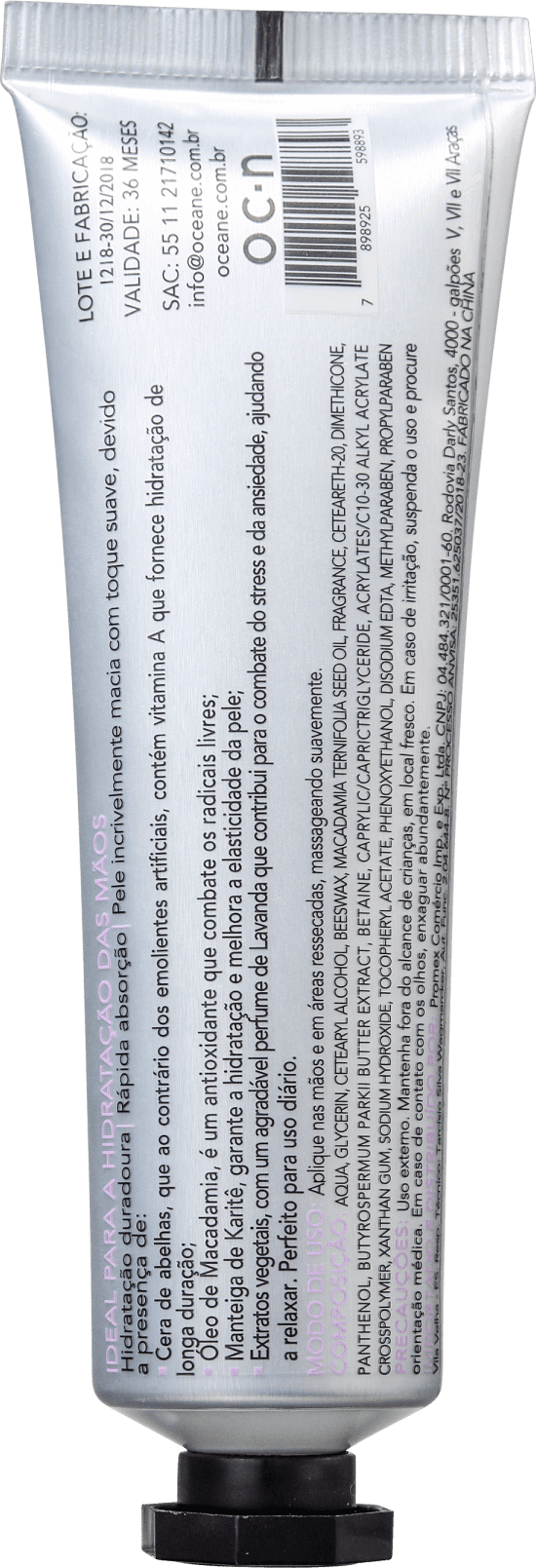 Océane Bath & Body English Lavender - Creme Hidratante para as Mãos 30ml