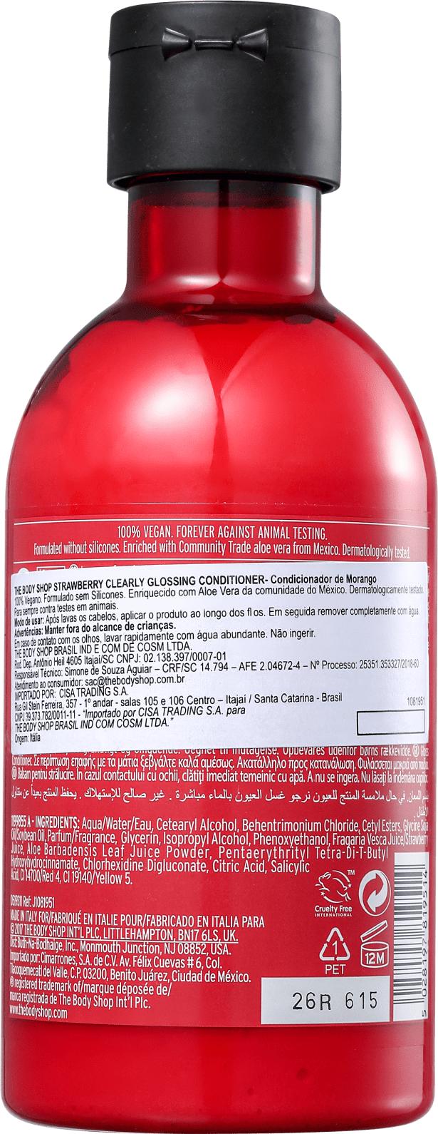 The Body Shop Strawberry - Condicionador 250ml