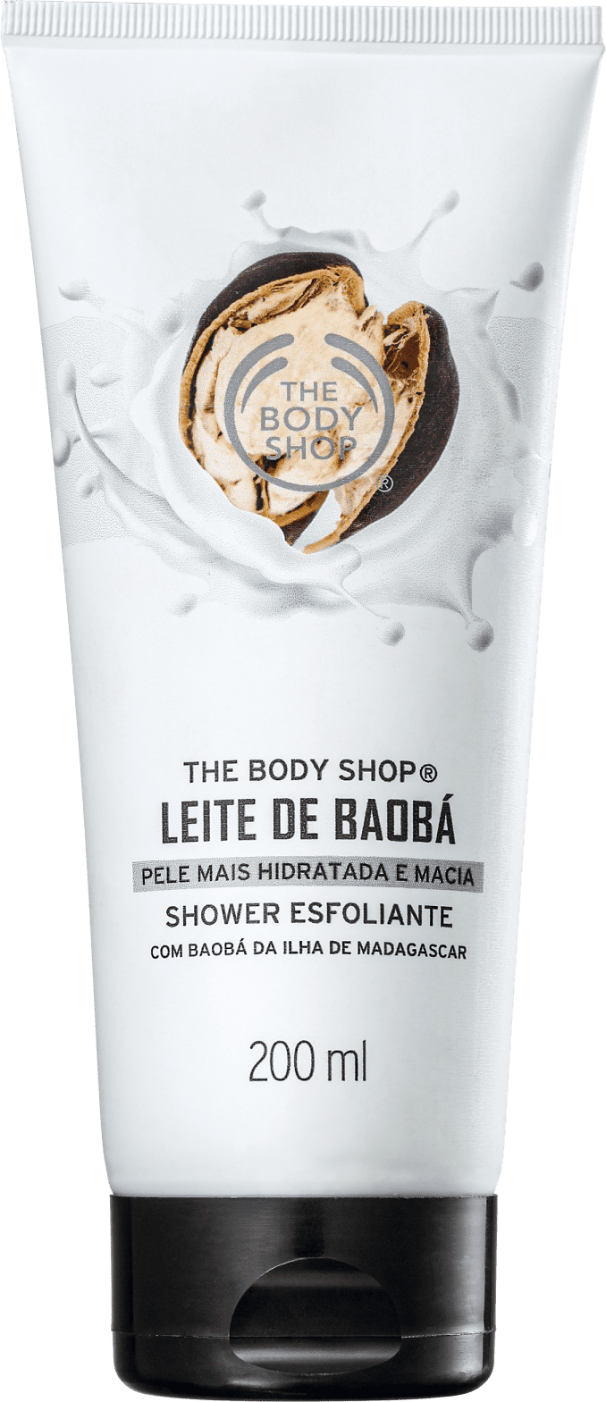 The Body Shop Leite de Baobá - Sabonete Esfoliante Corporal 200ml