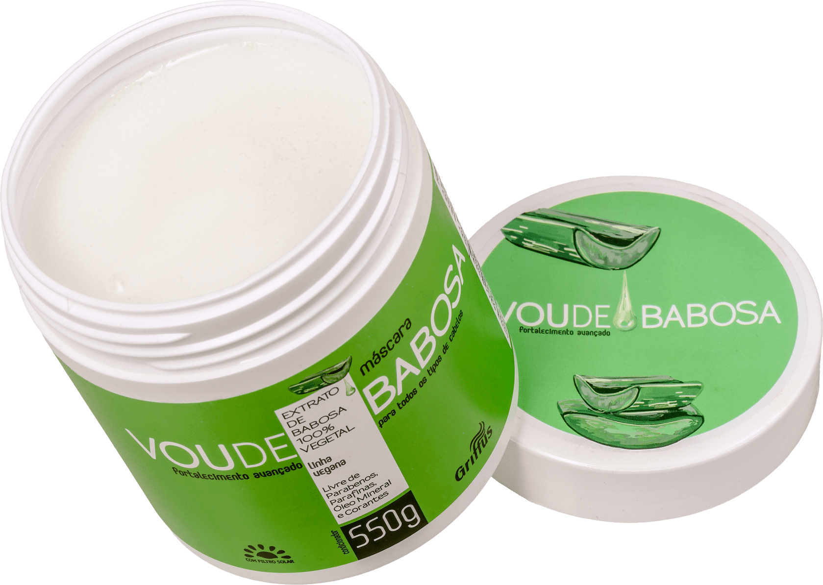Griffus Vou de Babosa - Máscara Capilar 550g