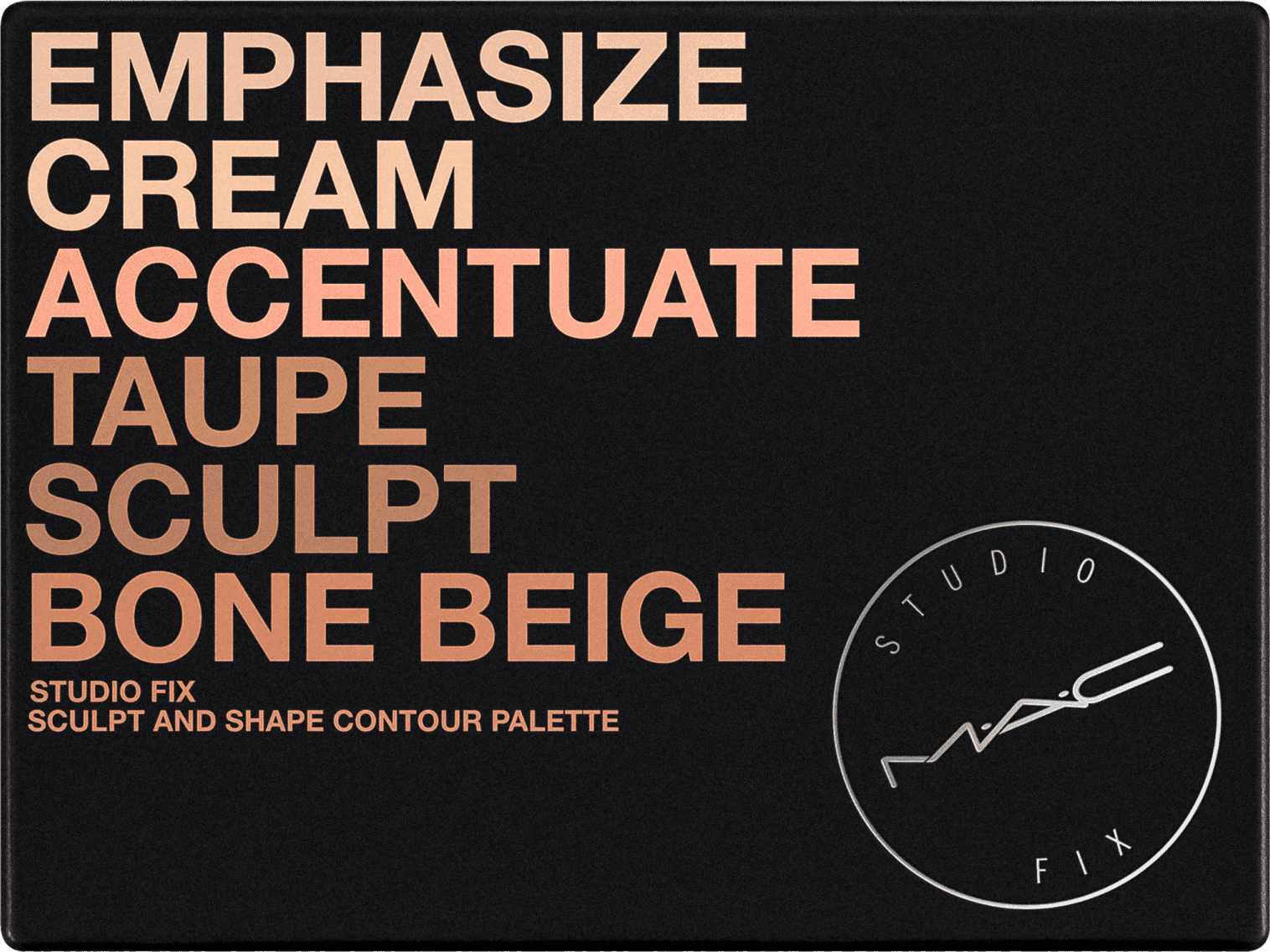 M·A·C Studio Fix Sculpt and Shape Audible Ray Of Sunshine - Paleta de Contorno 14,4g