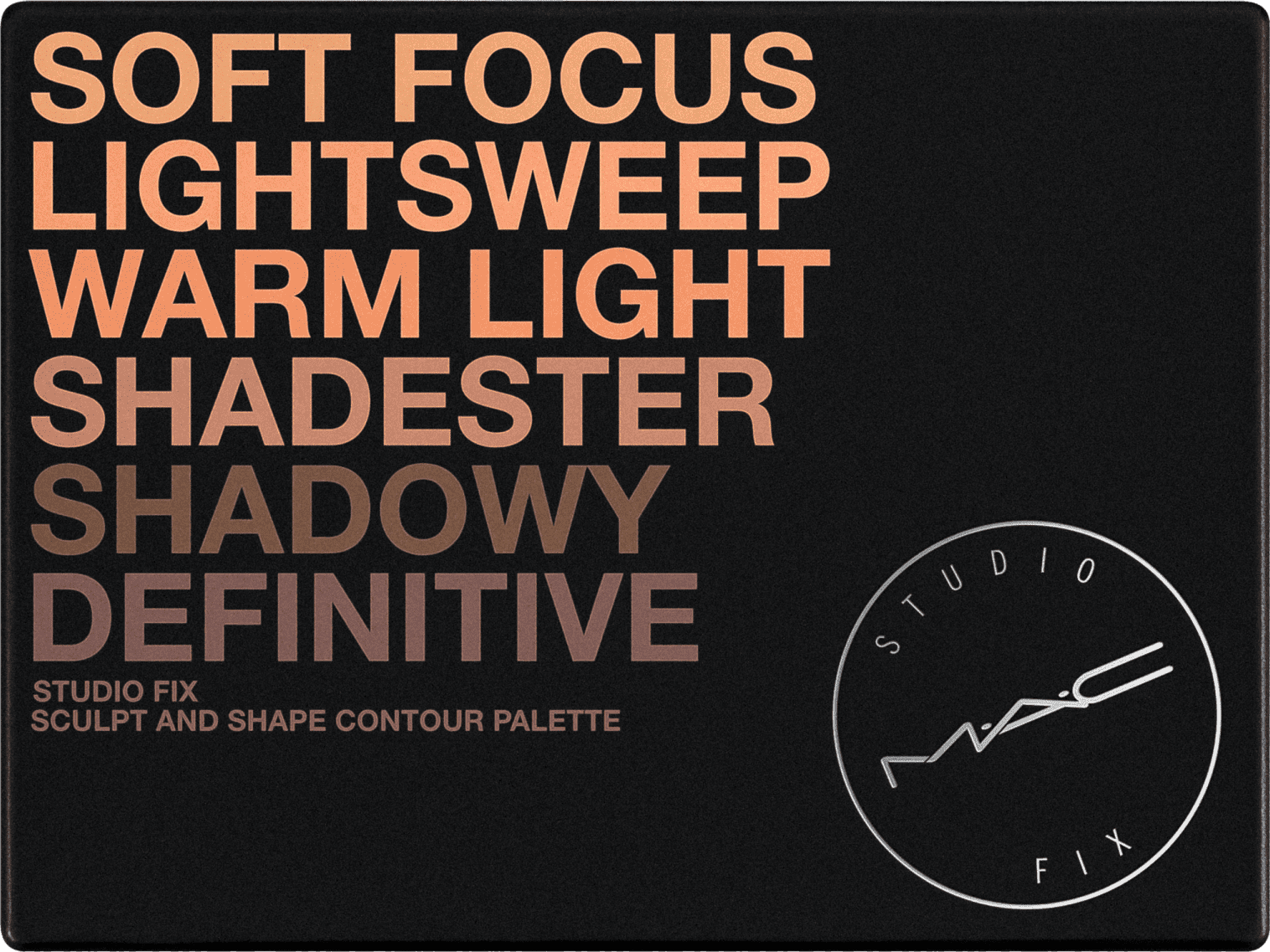 M·A·C Studio Fix Sculpt and Shape I am Too Smart Disco Glam - Paleta de Contorno 14,4g