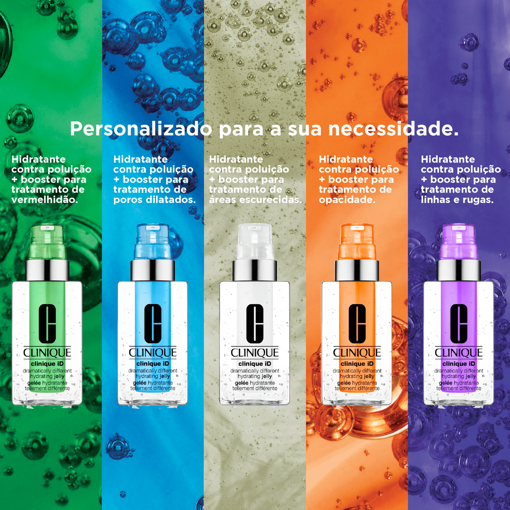 Clinique iD Jelly + Concentrado Antirrugas - Gel Anti-Idade Hidratante 125ml