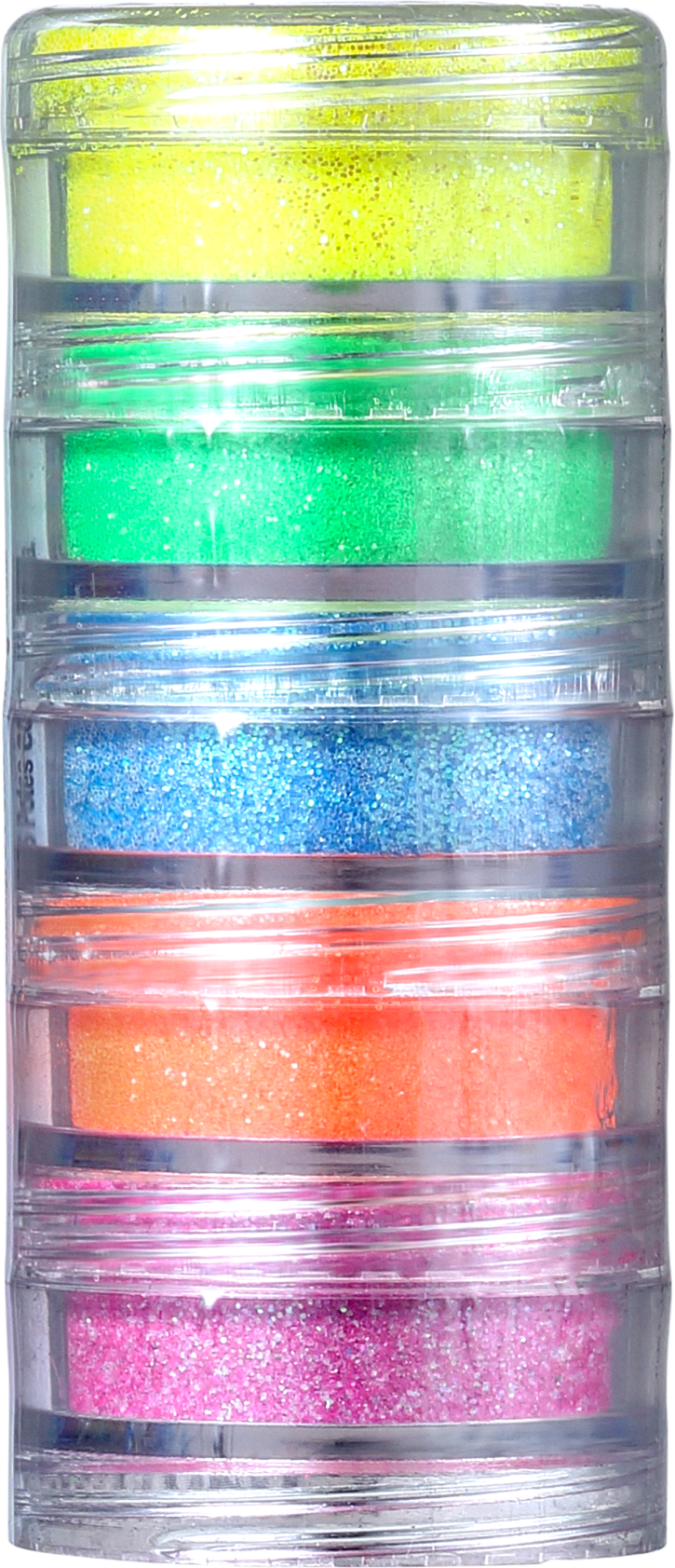 Kit Colormake Glitter em Pó Iridescente (5 Unidades)