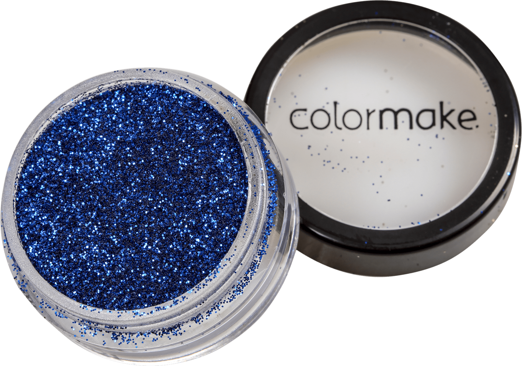 Colormake Pó Pote Azul - Glitter 4g
