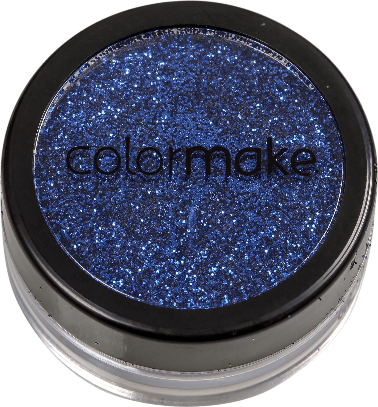Colormake Pó Pote Azul - Glitter 4g