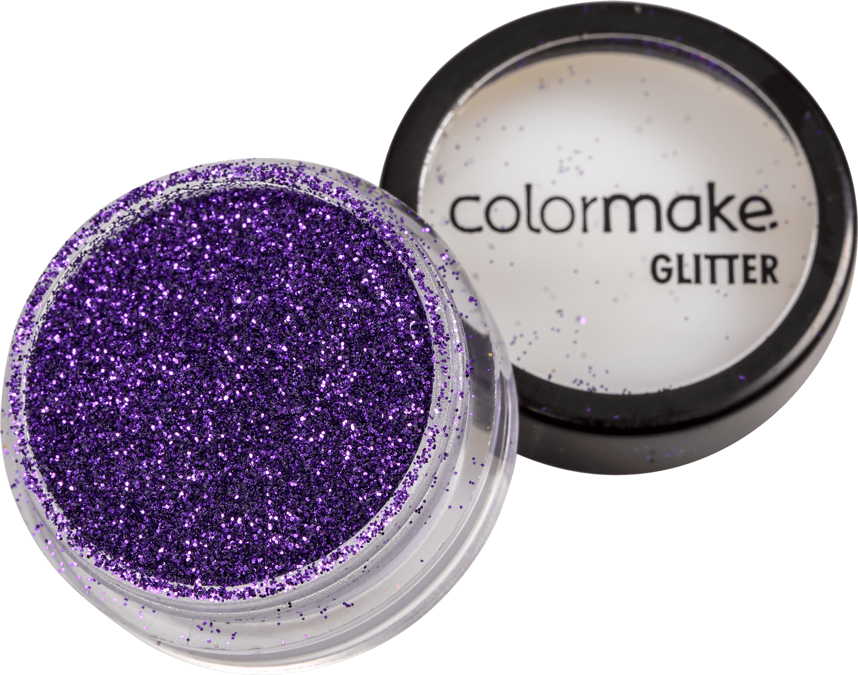 Colormake Pó Pote Roxo - Glitter 4g