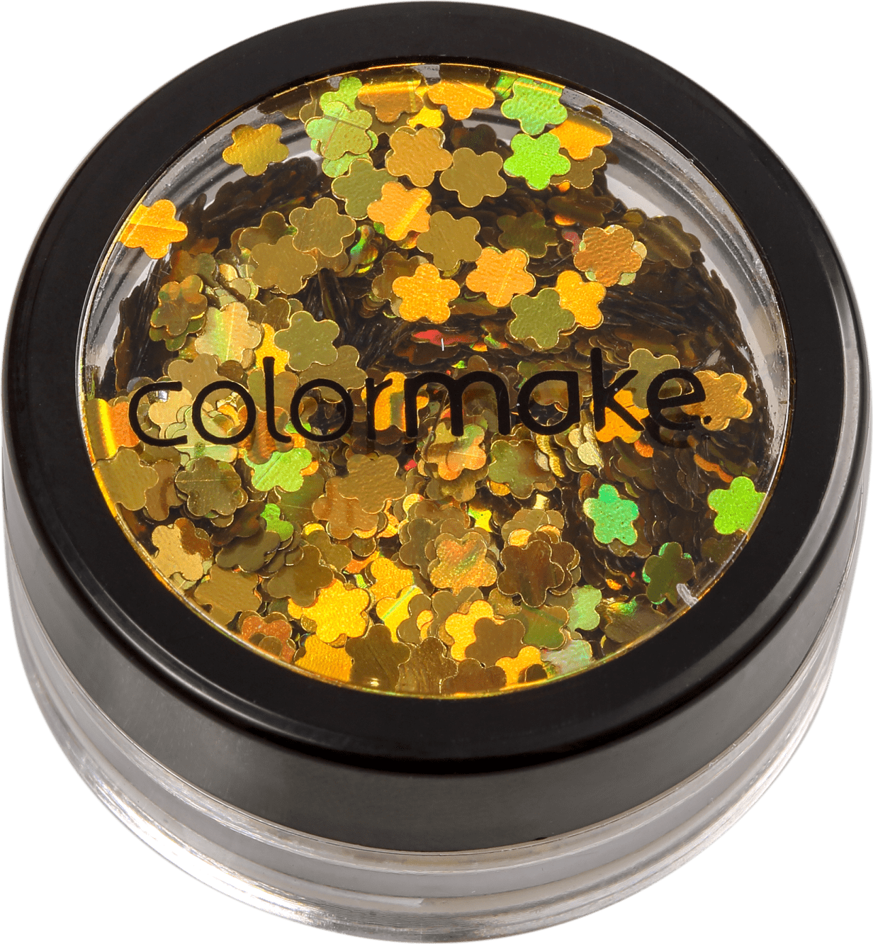Colormake Shine Formatos Flor Ouro - Glitter 2g