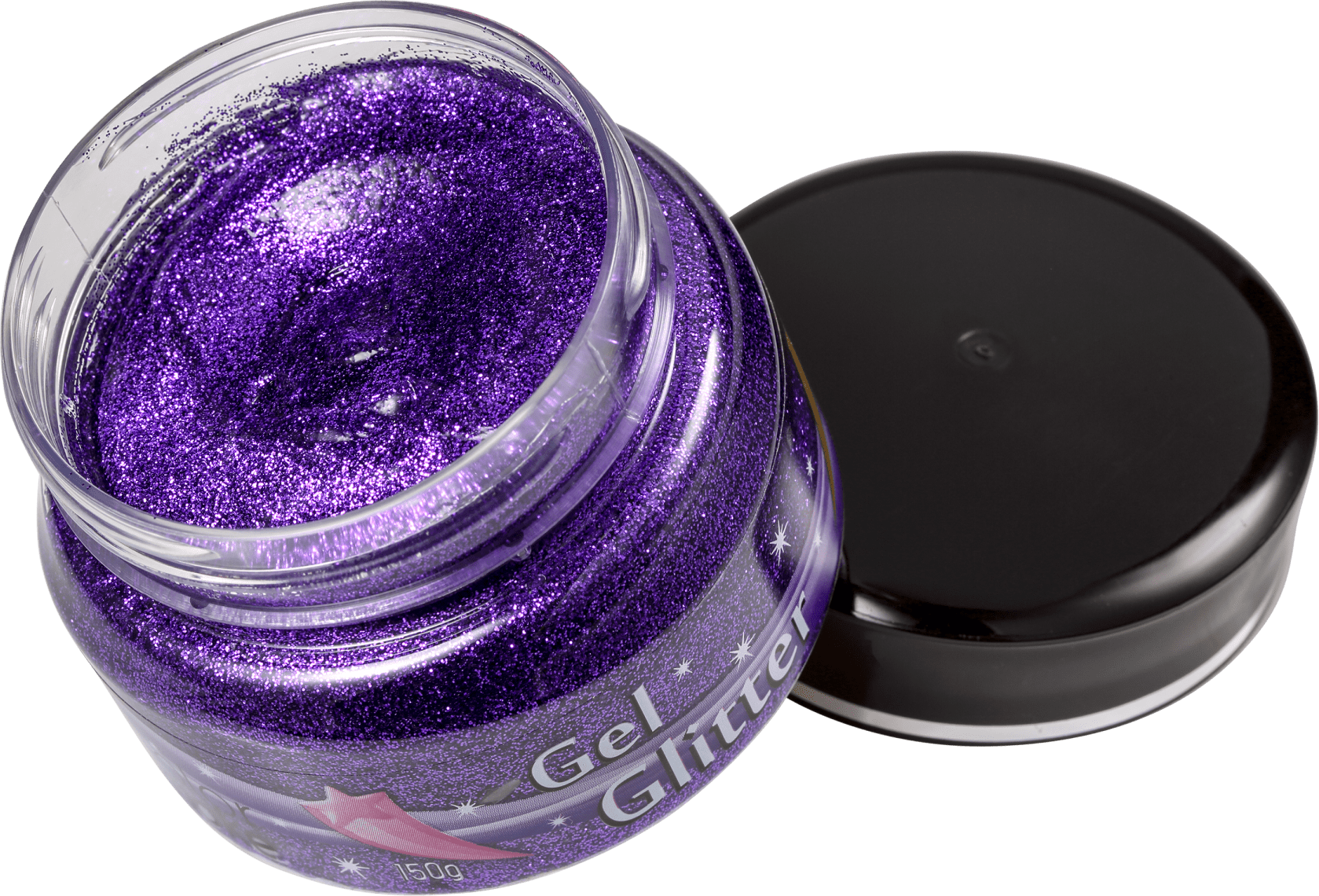 Colormake Gel Roxo - Glitter 150g