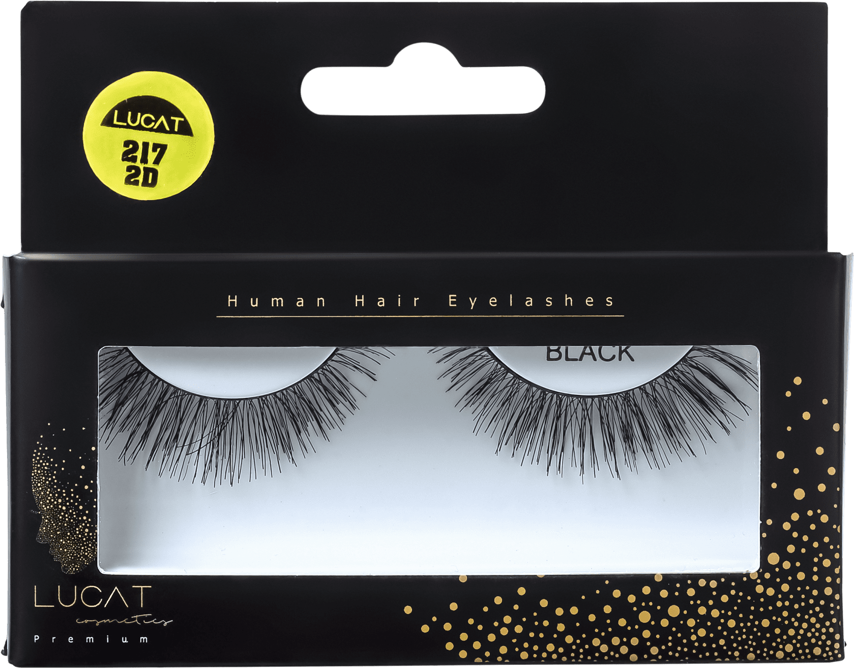 Lucat Beauty Human Hair 2D 217 - Cílios Postiços 9g