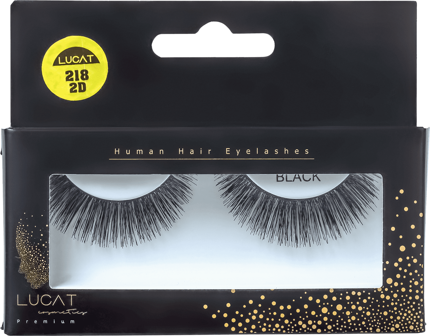 Lucat Beauty Human Hair 2D 218 - Cílios Postiços 9g