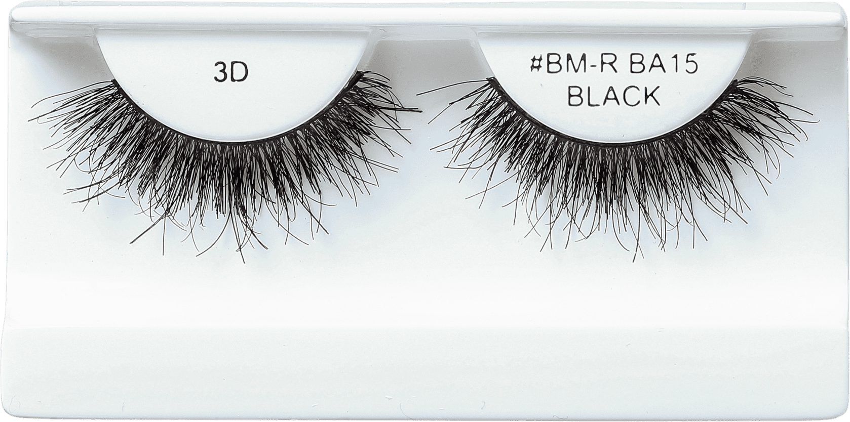 Lucat Beauty Human Hair 3D BM-R BA15 - Cílios Postiços 9g