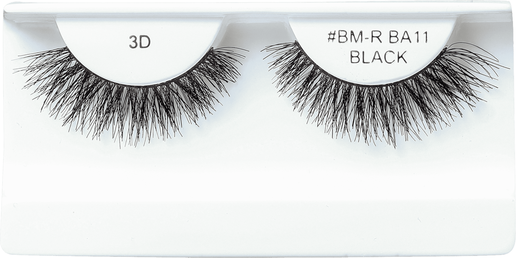 Lucat Beauty Human Hair 3D BM-R BA11 - Cílios Postiços 9g