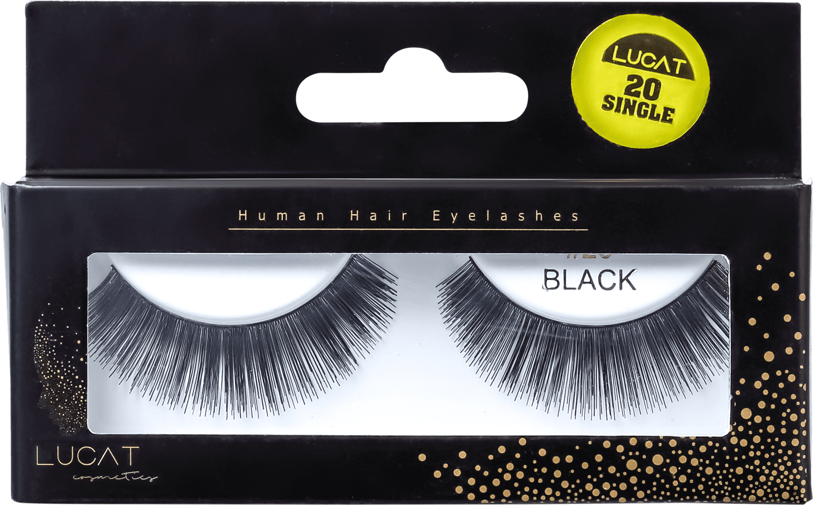 Lucat Beauty Human Hair 20 - Cílios Postiços 6g