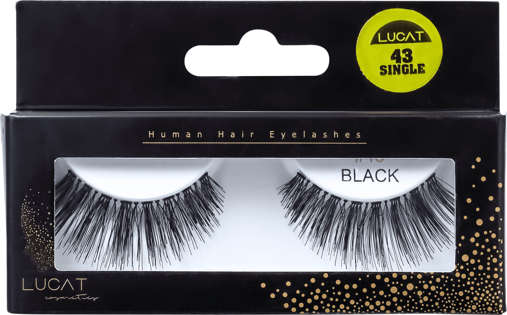 Lucat Beauty Human Hair 43 - Cílios Postiços 6g