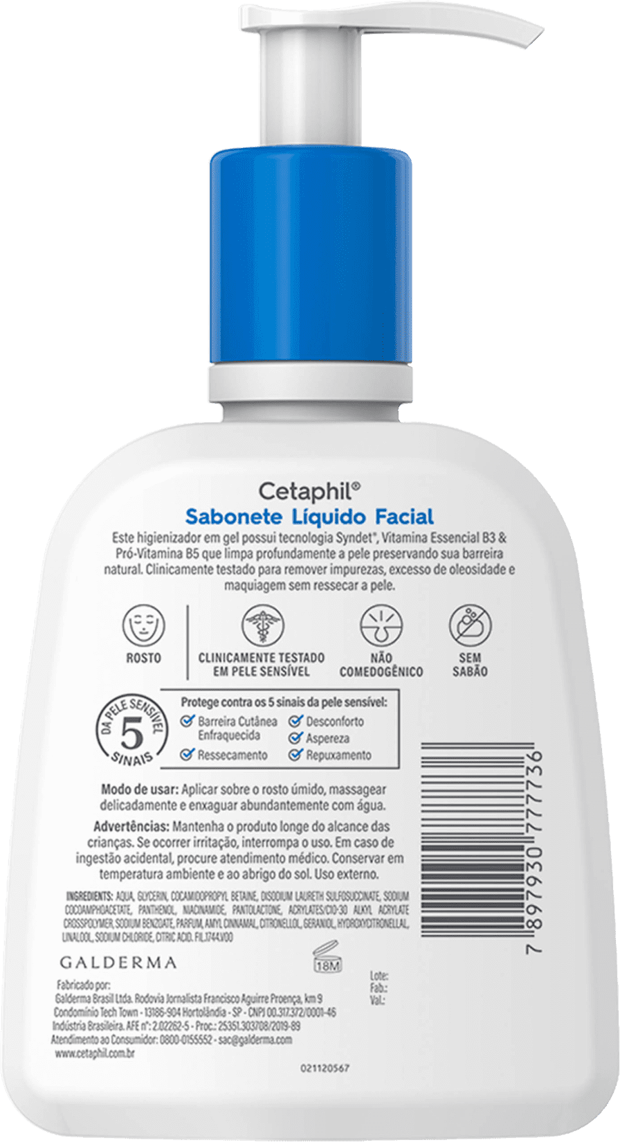 Sabonete Líquido Facial Cetaphil