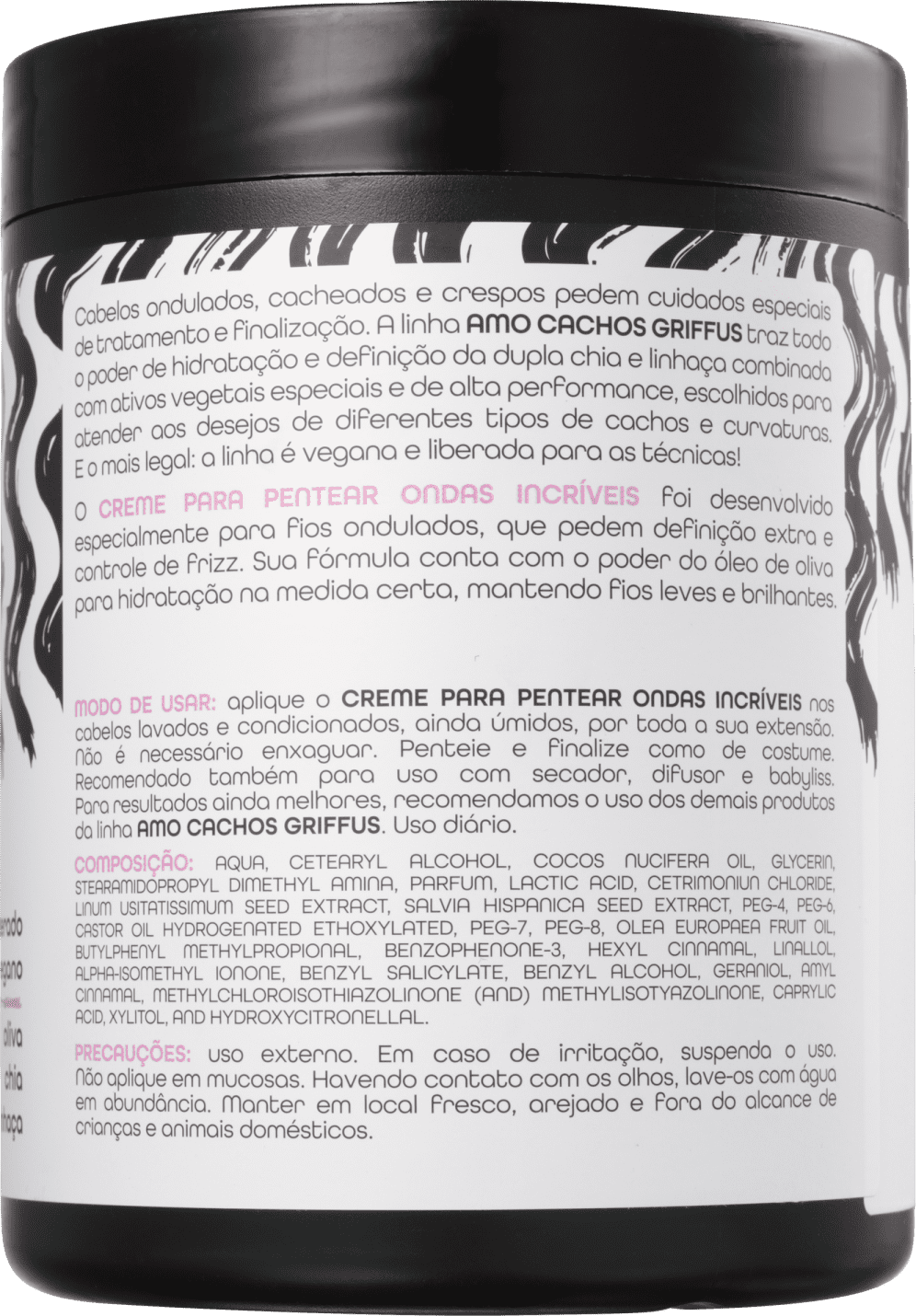 Griffus Amo Cachos Ondas Incríveis - Creme de Pentear 1000g