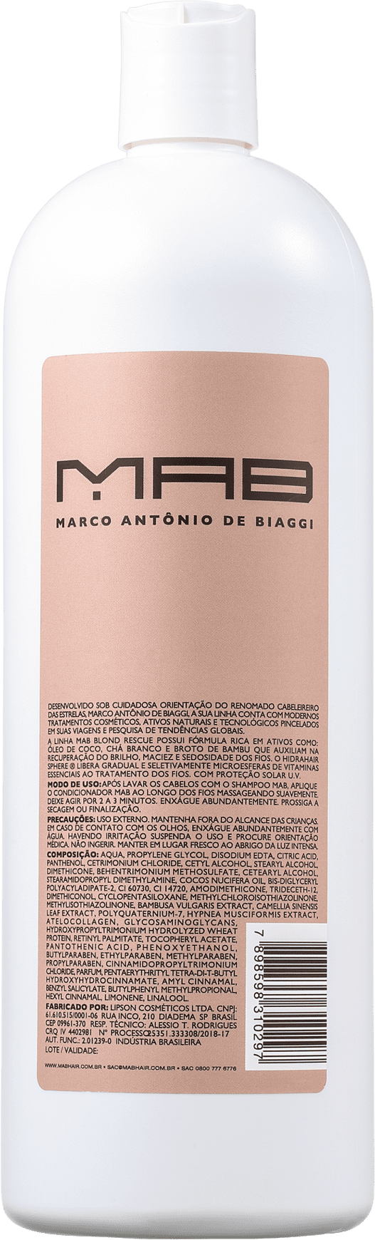 MAB Marco Antônio de Biaggi Blond Rescue - Condicionador 1000ml