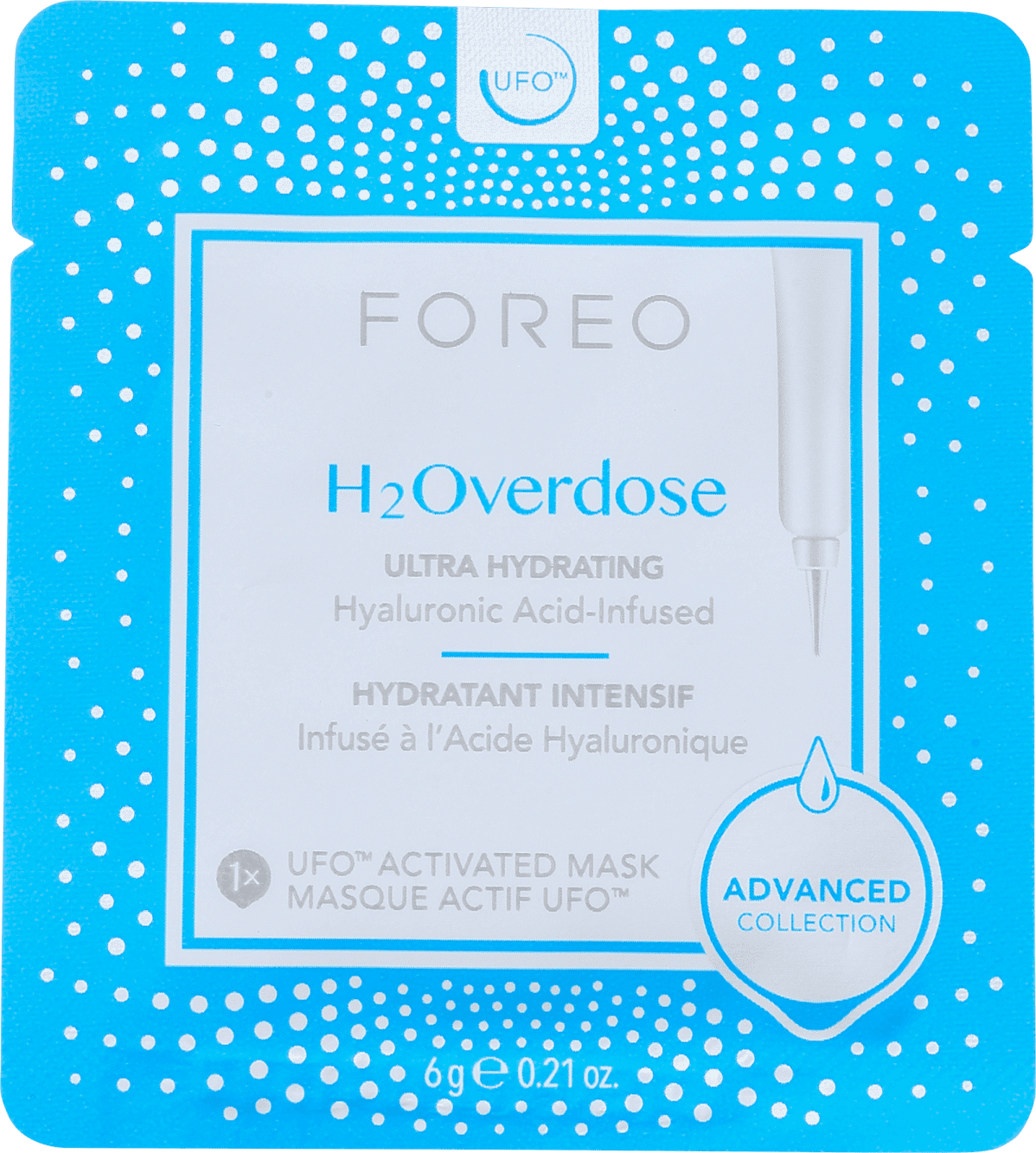 FOREO UFO H2Overdose - Máscaras Faciais 6x4g