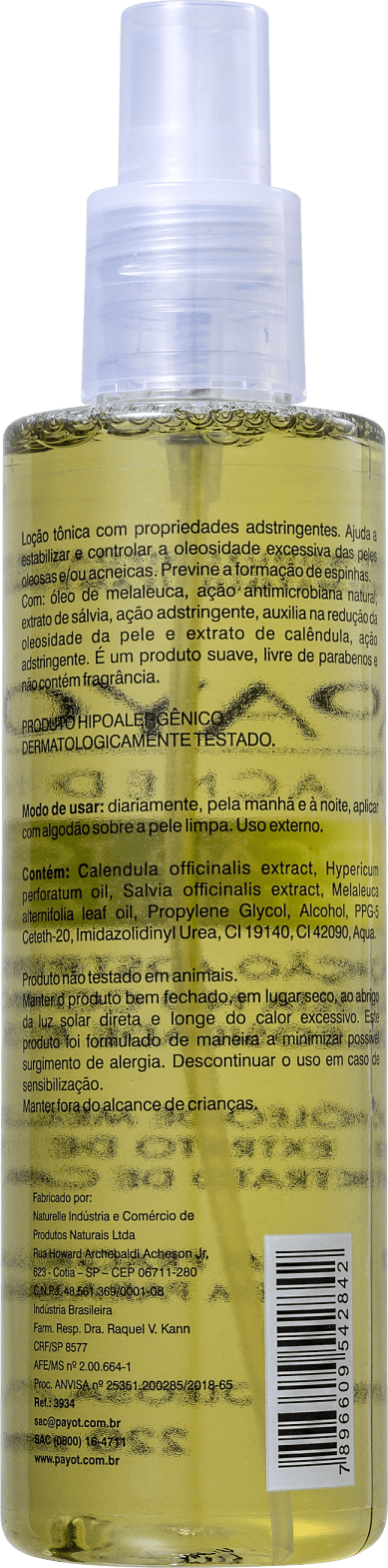 Payot Acnederm Estabilizante - Tônico Facial 220ml