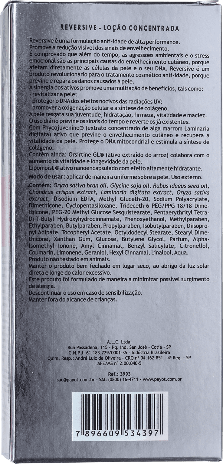 Payot Reversive - Loção Anti-Idade 30ml