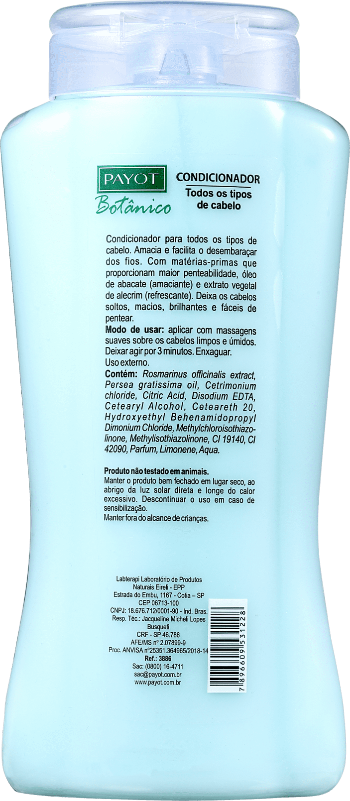 Payot Botânico Alecrim e Abacate - Condicionador 300ml