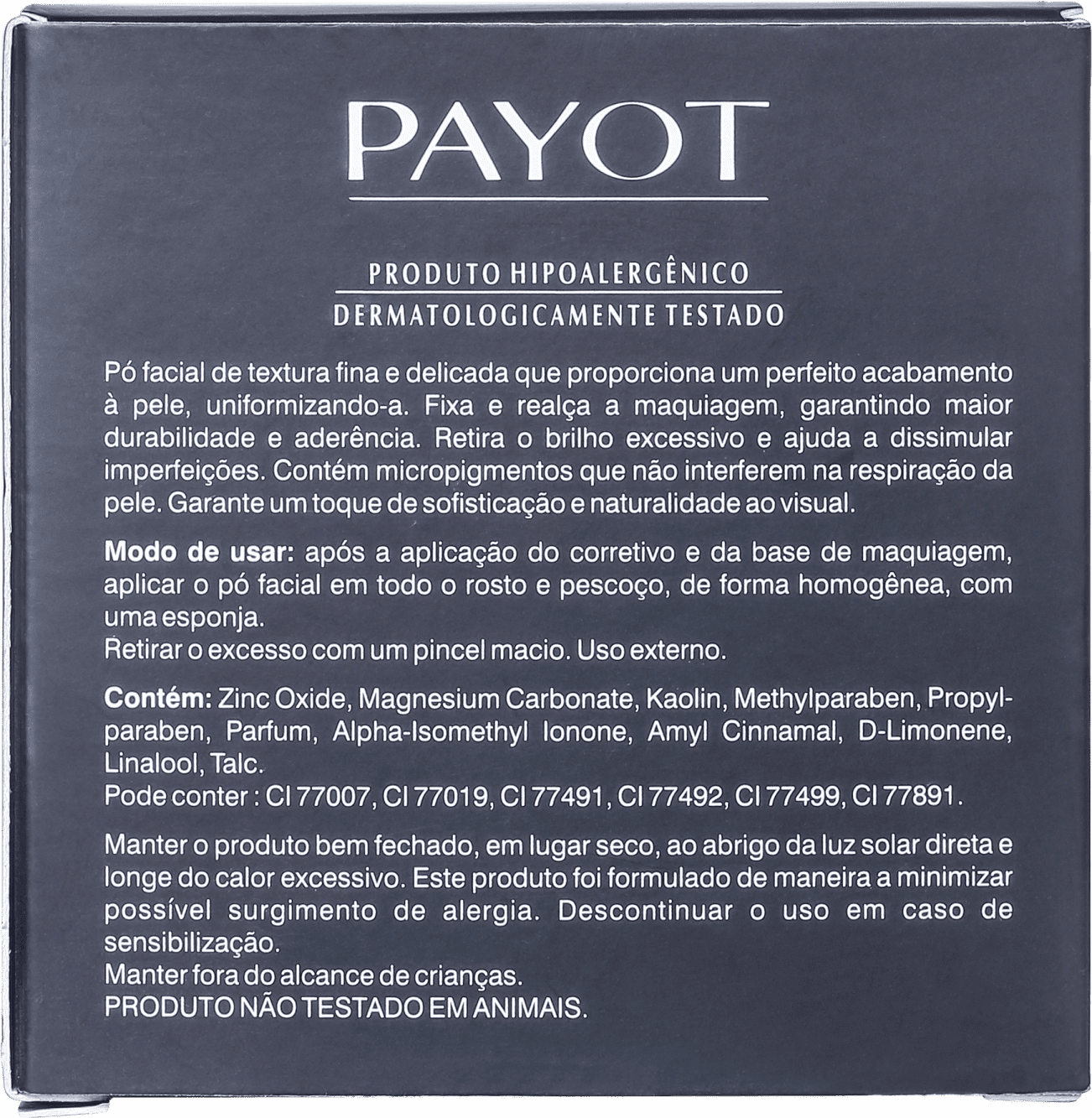 Payot Ultramicronizado HD Café - Pó Compacto 12g
