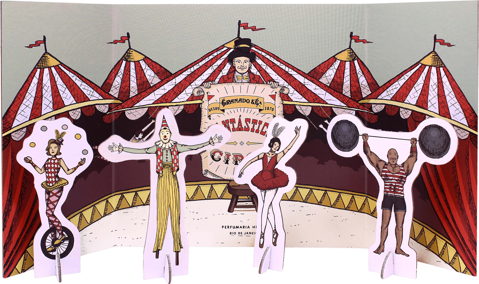 Kit Granado Fantástico Circo (3 Produtos + Brinde)