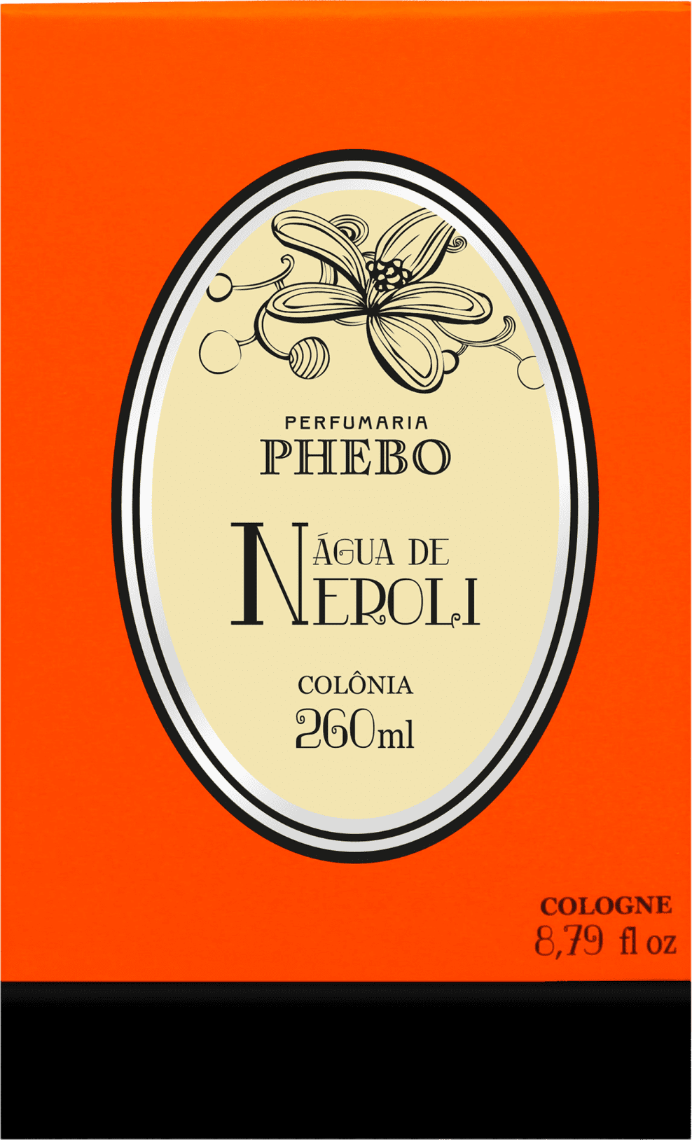 Águas de Neroli Phebo Eau de Cologne - Perfume Unissex 260ml