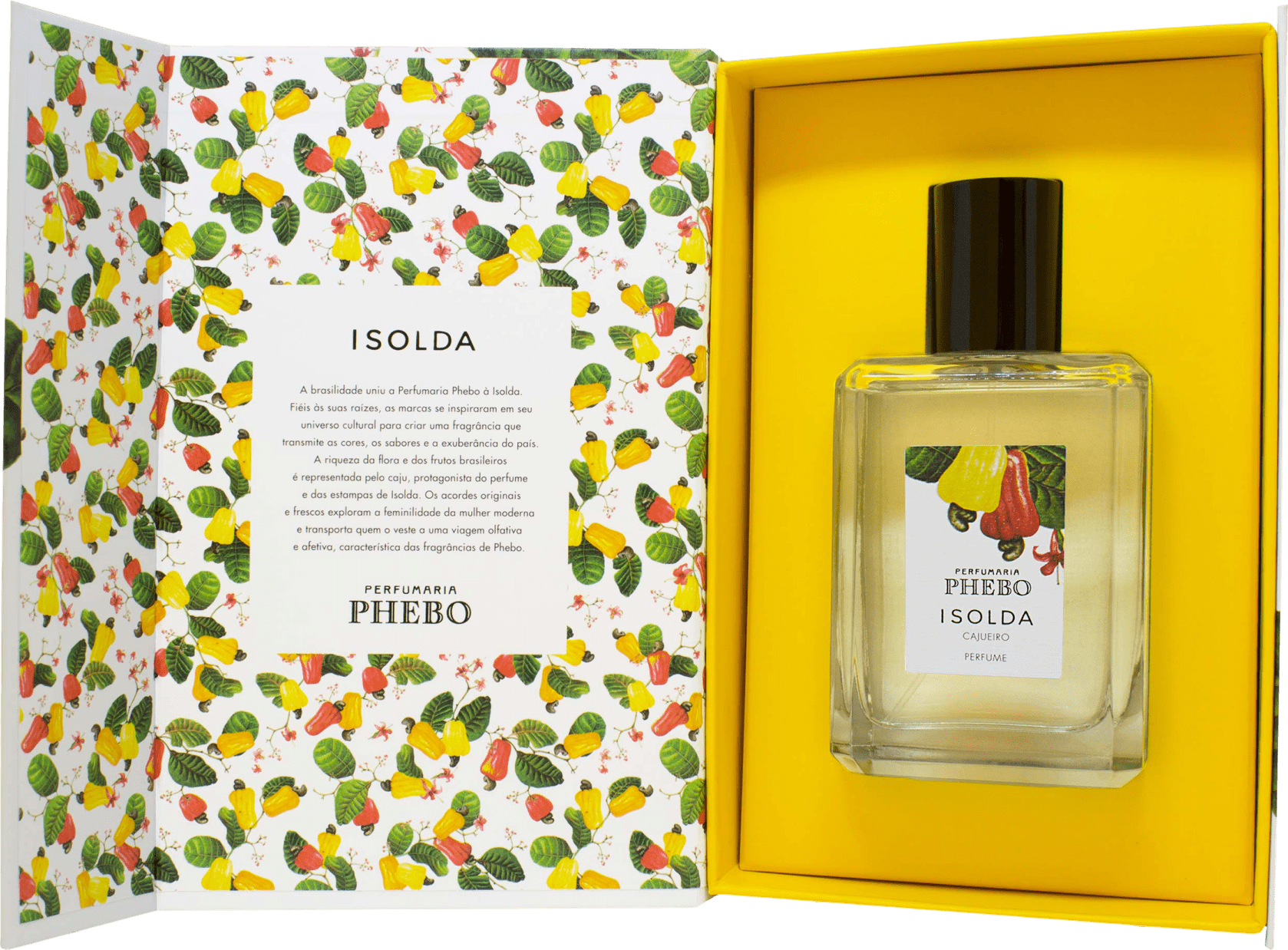 Isolda Cajueiro Phebo Eau de Parfum - Perfume Unissex 100ml