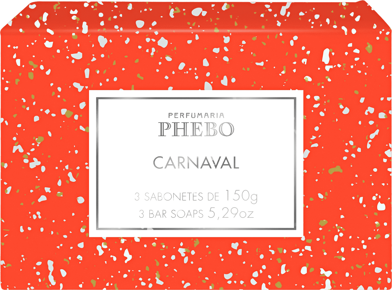 Kit Phebo Carnaval - Sabonetes em Barra 3x150g