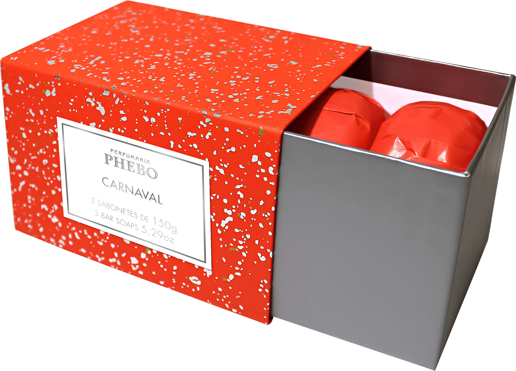 Kit Phebo Carnaval - Sabonetes em Barra 3x150g
