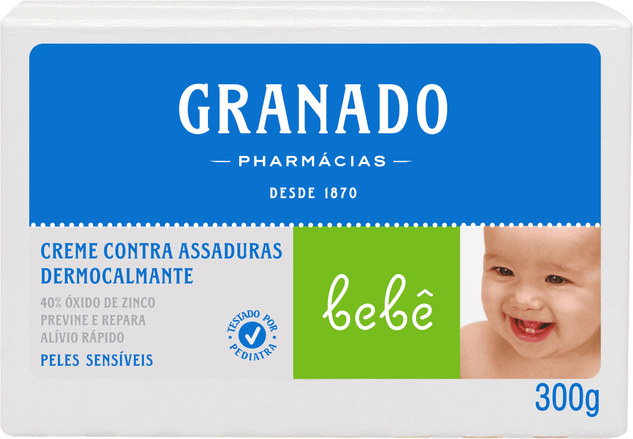 Granado Bebê Peles Sensíveis - Creme para Assaduras 300g