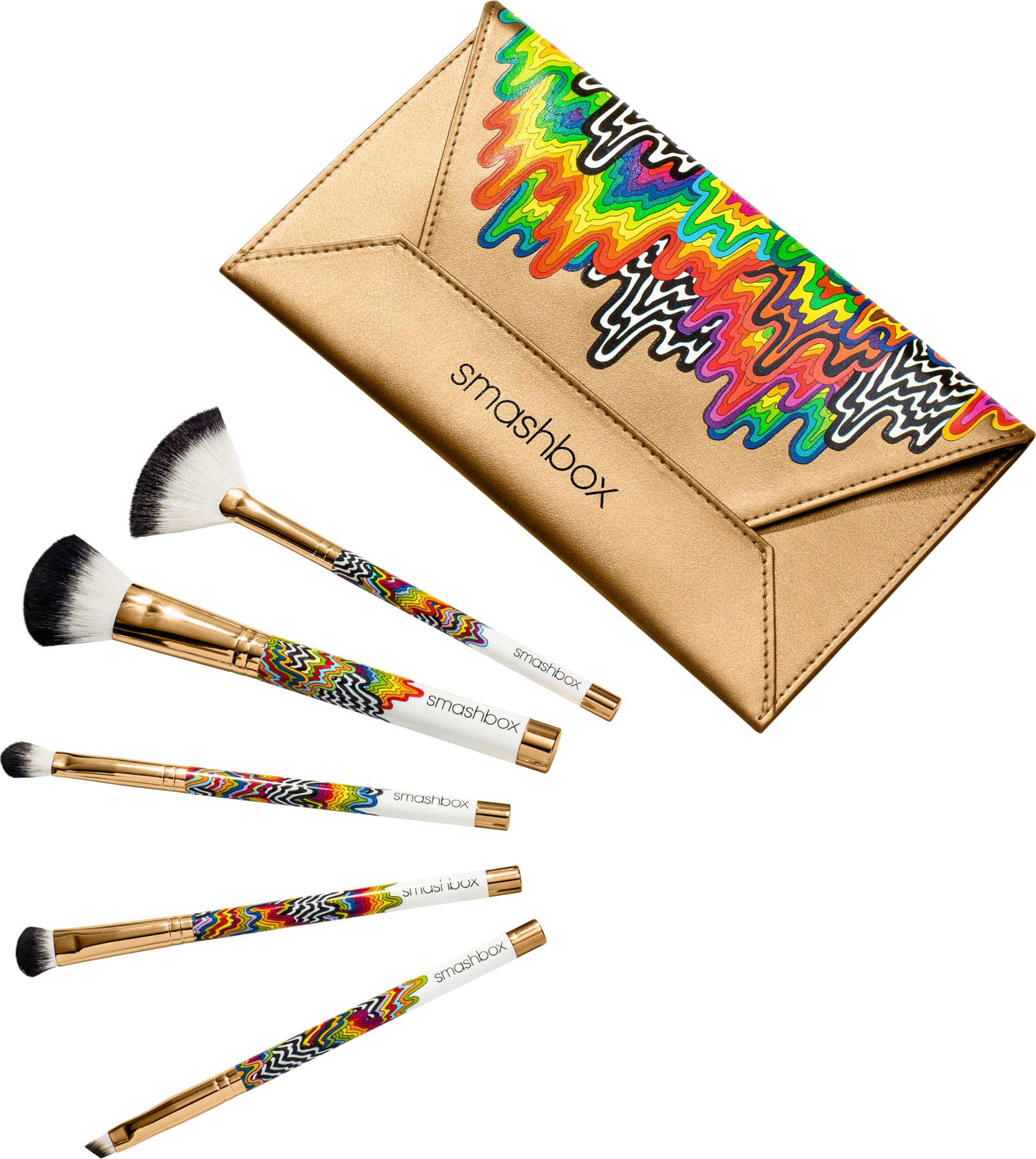 Kit de Pincéis Smashbox Holidaze Artist (5 Produtos)