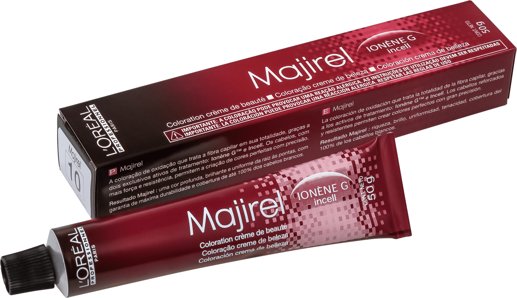 L'Oréal Professionnel Majirel 10 Louro Claríssimo - Coloração 50g