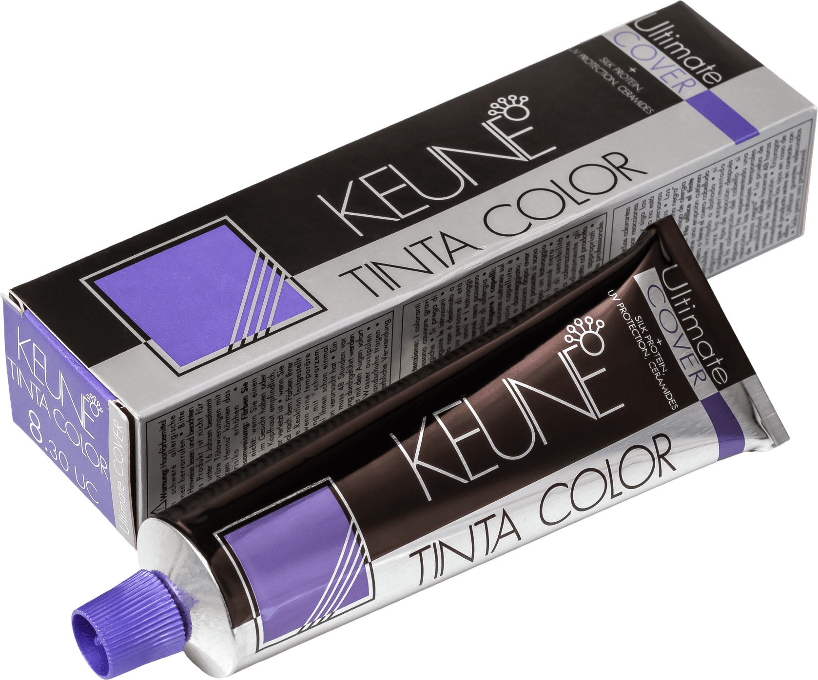 Keune Tinta Color Ultimate Cover 8.30 Louro Claro Dourado Natural - Coloração 60ml