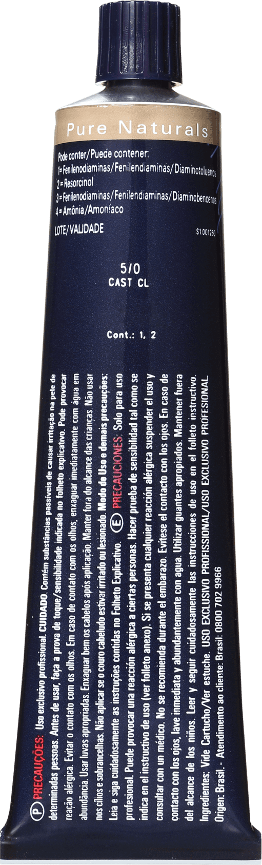 Wella Professionals Color Perfect 5/0 Castanho Claro - Coloração Permanente 60g