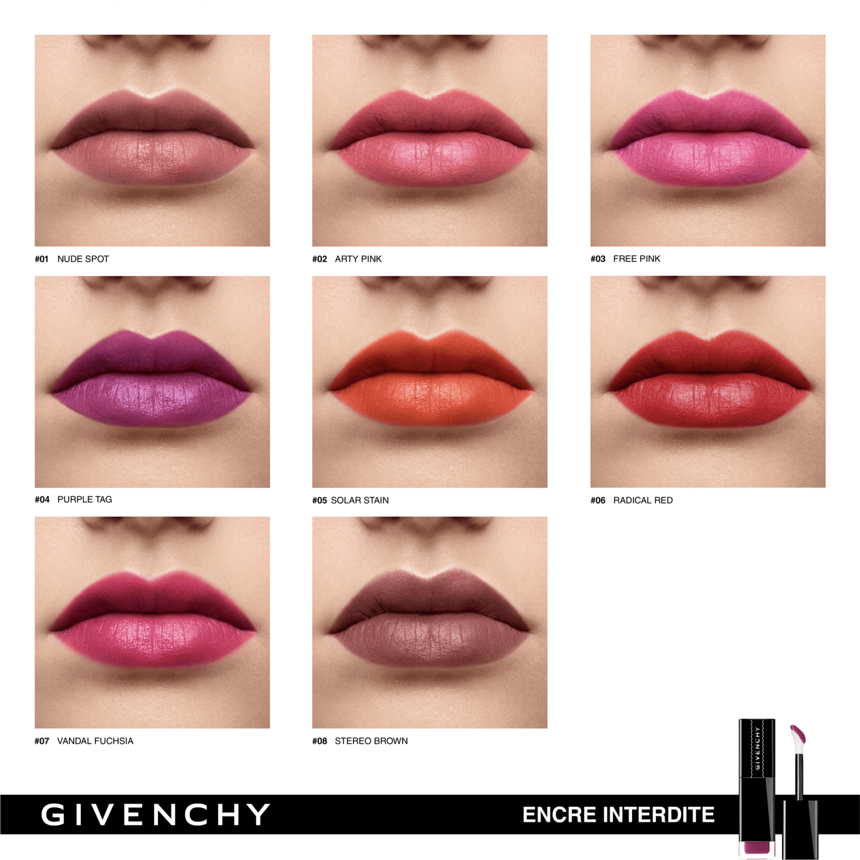 Givenchy Encre Interdite N02 - Batom Líquido 7,5g