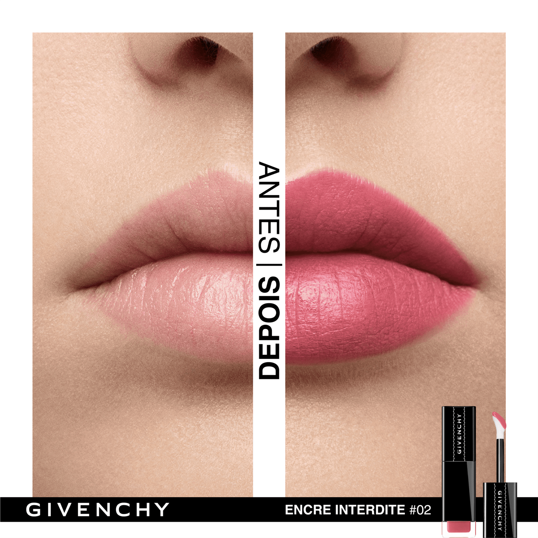 Givenchy Encre Interdite N02 - Batom Líquido 7,5g