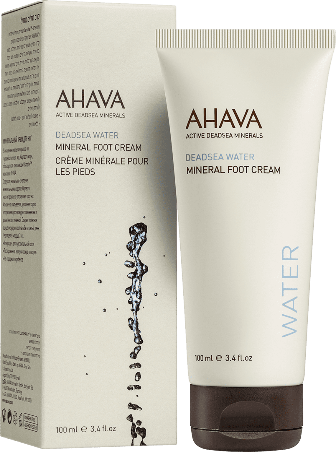 Ahava Leave-On Deadsea Mud Dermud Intensive - Creme para Pés 100ml