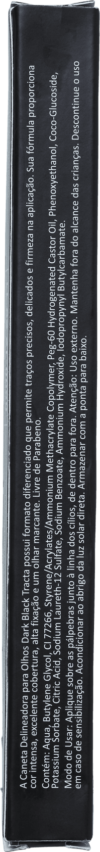 Tracta Carbon Black Precison - Caneta Delineadora 1ml