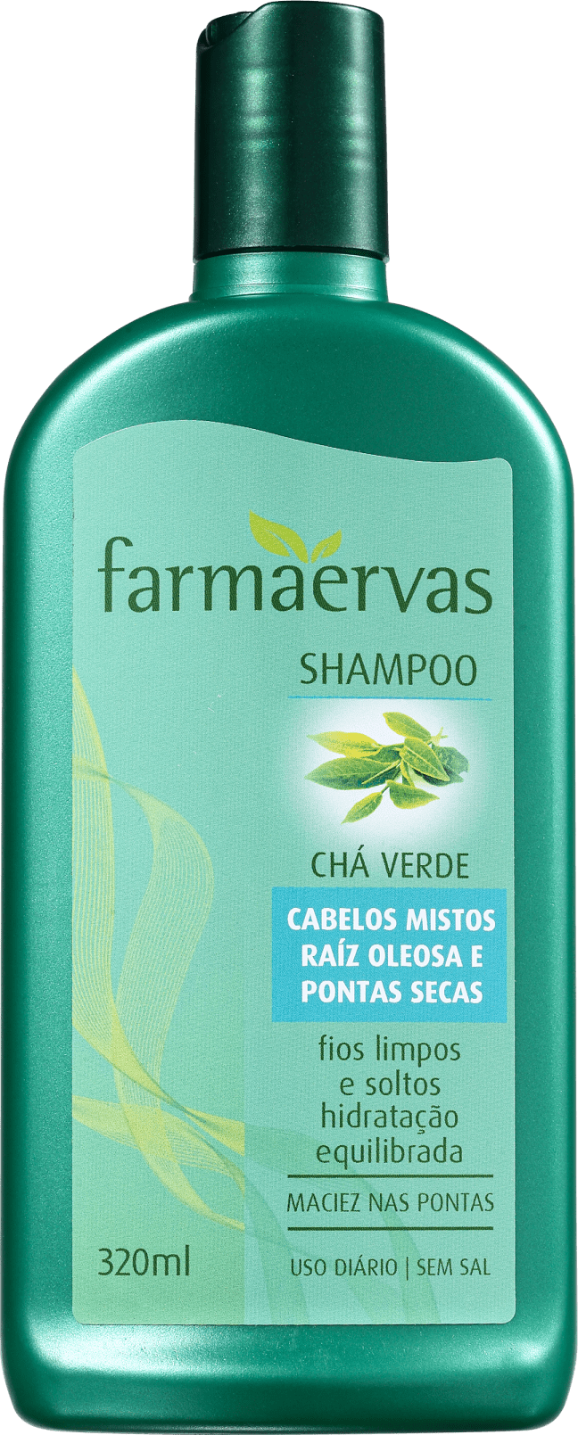 Farmaervas Chá Verde - Shampoo 320ml