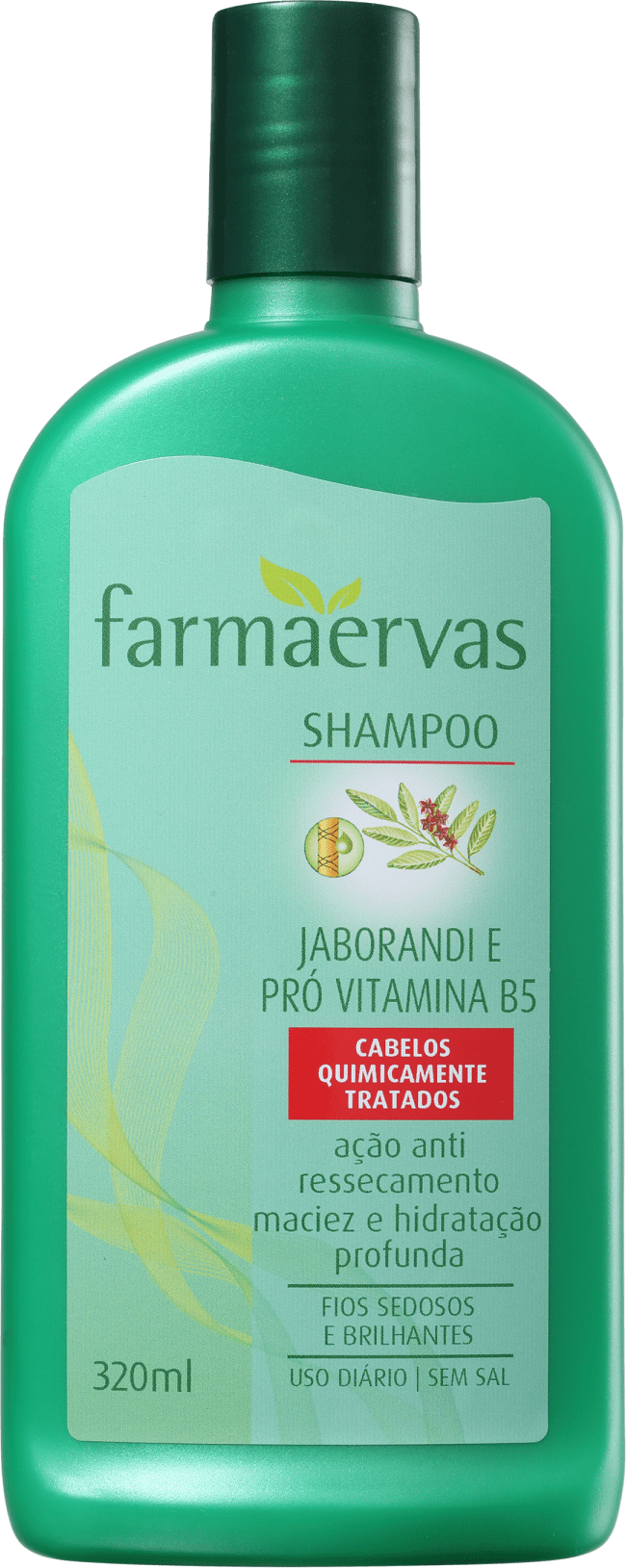 Farmaervas Jaborandi e Pró Vitamina B5 - Shampoo 320ml