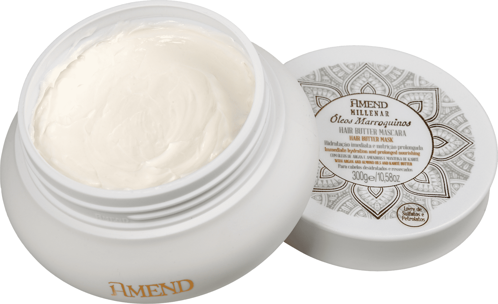 Amend Millenar Óleos Marroquinos Hair Butter - Máscara Capilar 300g