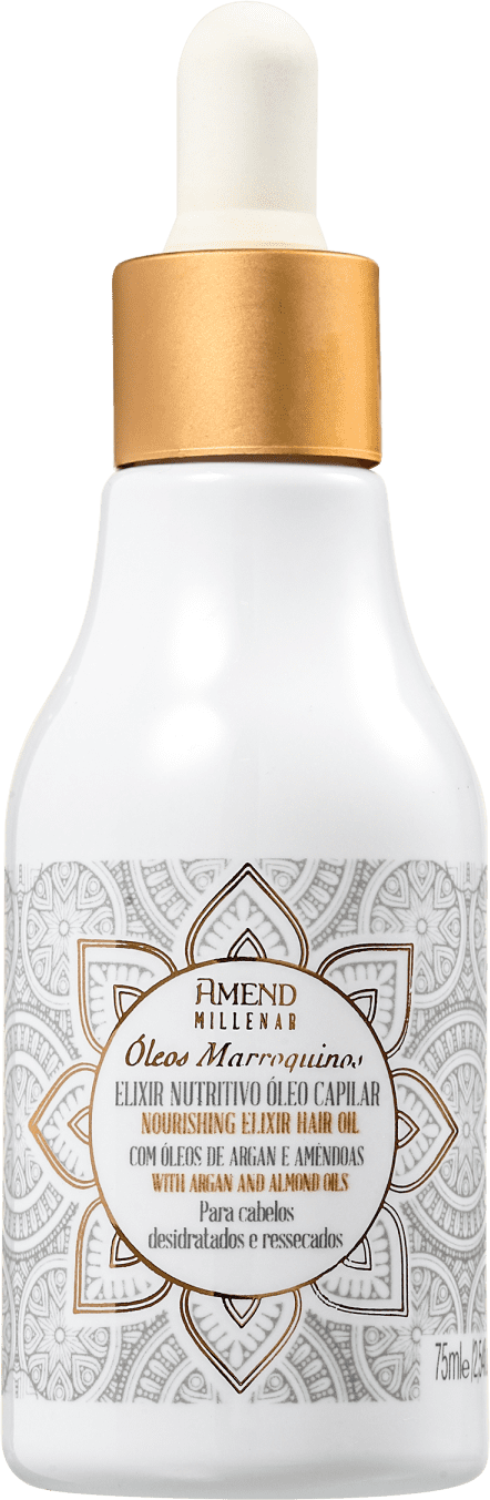 Amend Millenar Óleos Marroquinos Elixir Nutritivo - Óleo Capilar 75ml