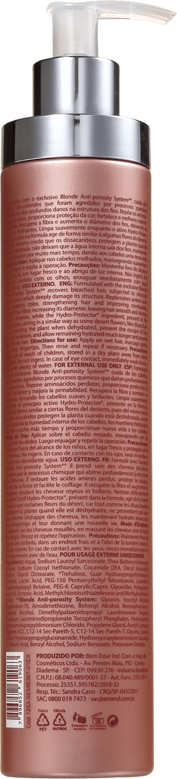 Amend Luxe Creations Blonde Care - Shampoo 300ml