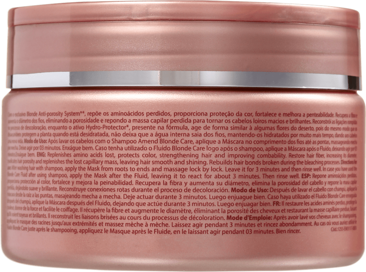 Amend Luxe Creations Blonde Care - Máscara Capilar 250g