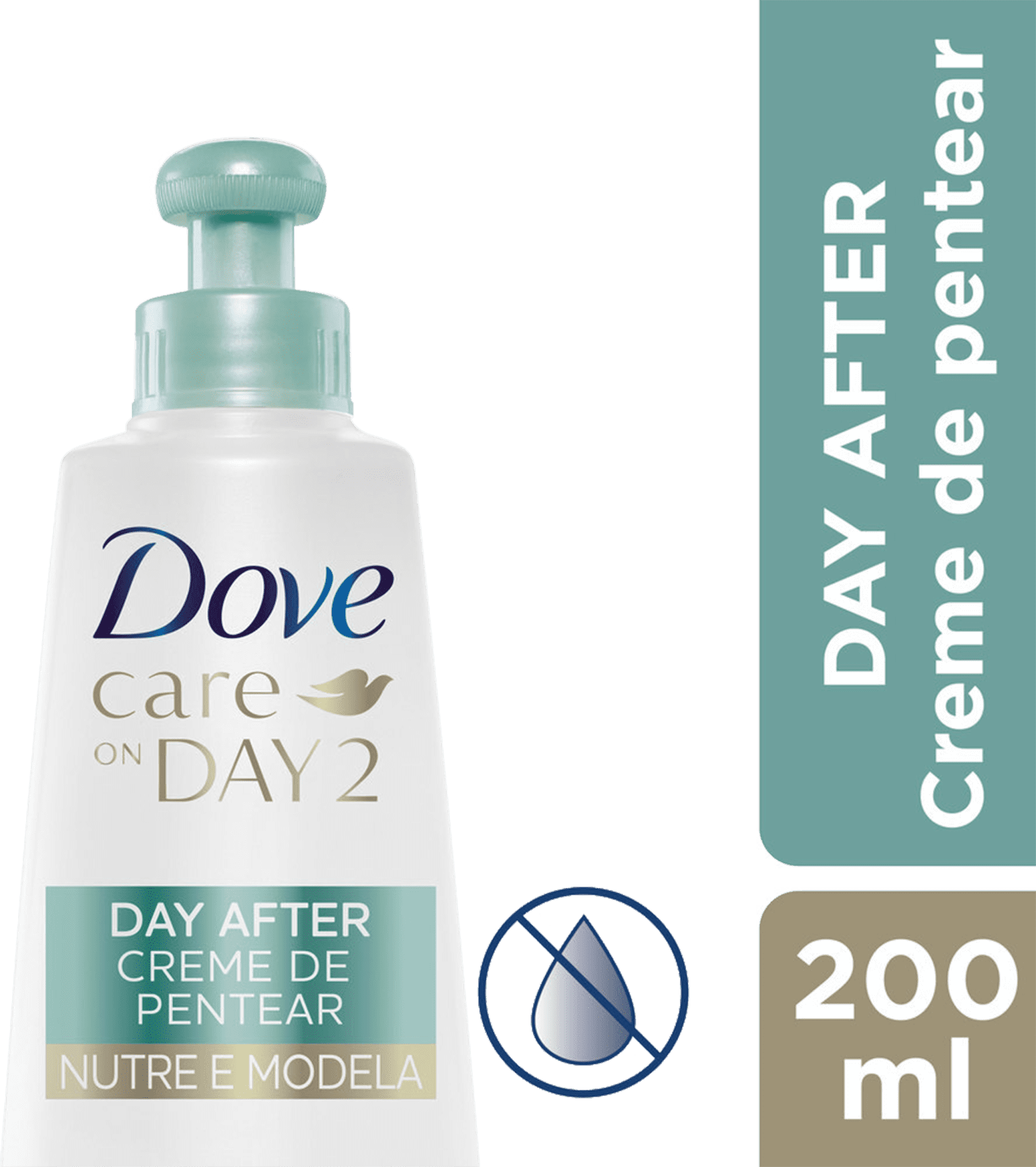 Dove Care On Day 2 Day After - Creme de Pentear 200ml