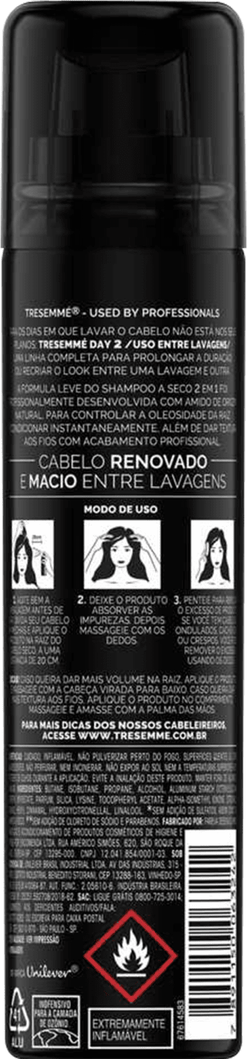 TRESemmé Day 2 2 em1 - Shampoo a Seco 75ml