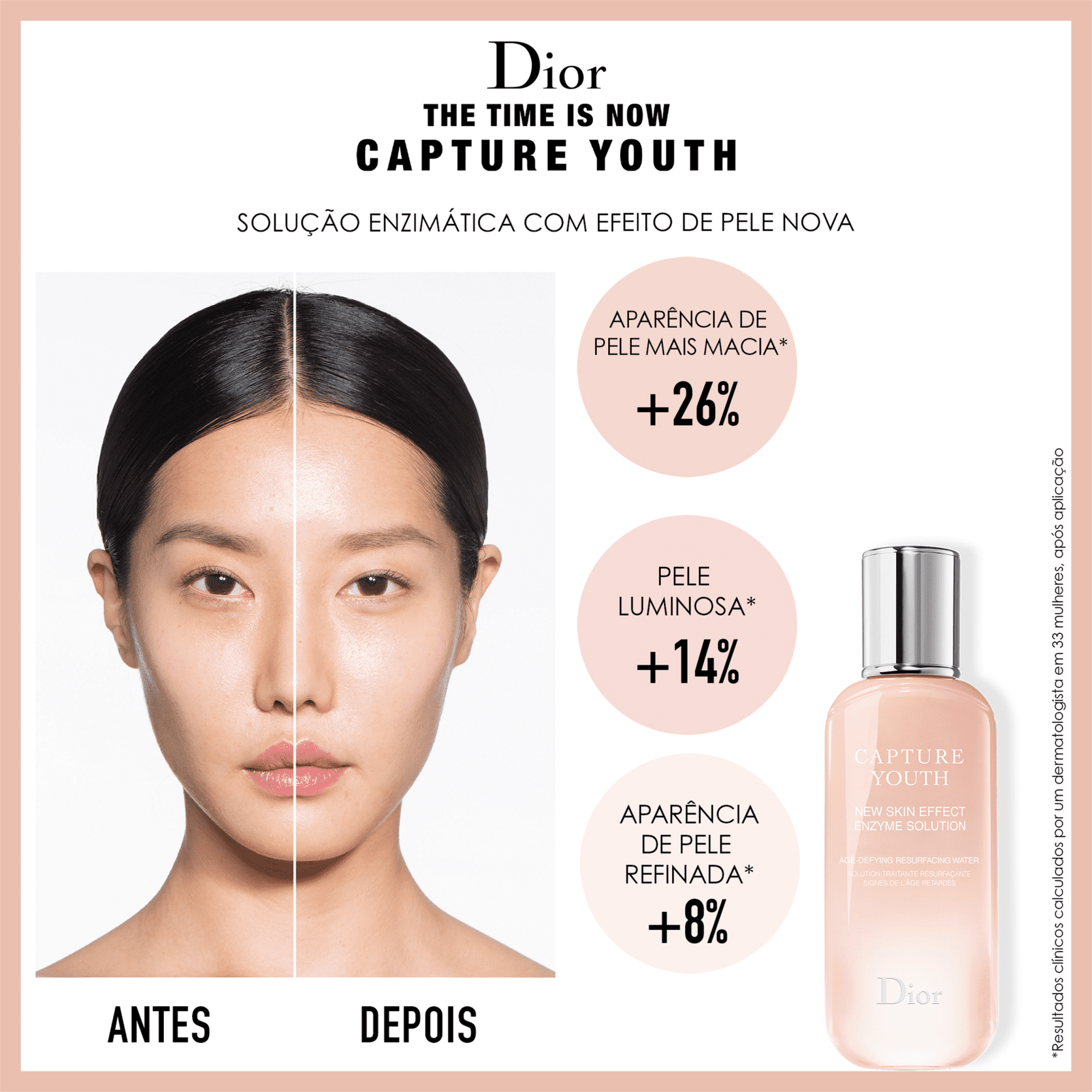 Dior Capture Youth New Skin Effect Enzyme Solution - Hidratante Facial 150ml